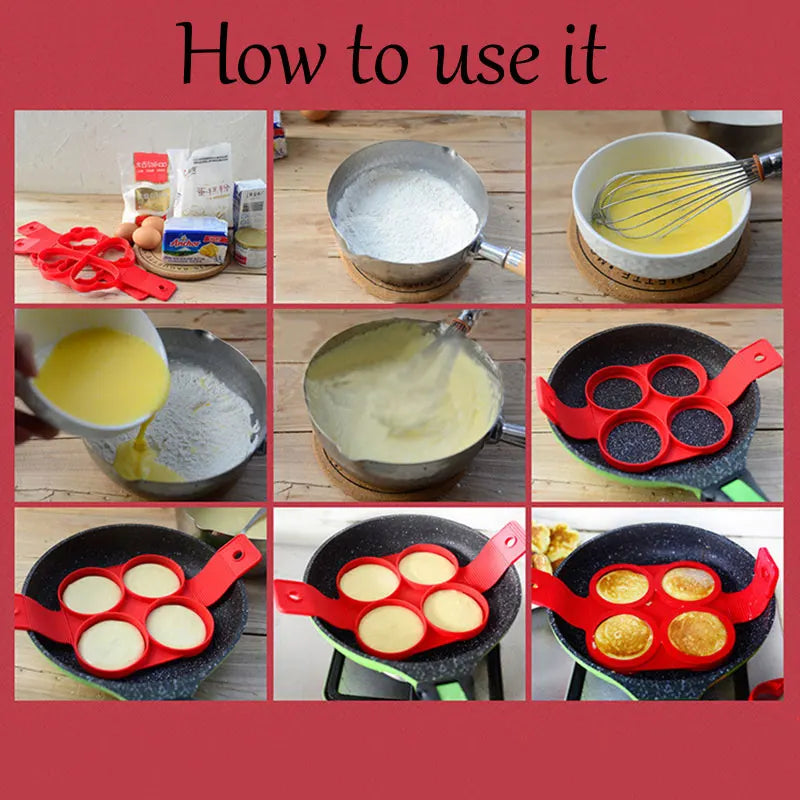 Nonstick Fried Egg & Pancake Mold