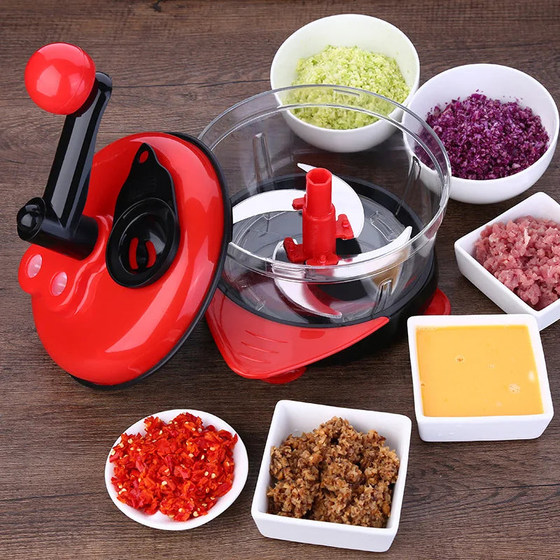 1.5L Multi-Function Manual Food Processor