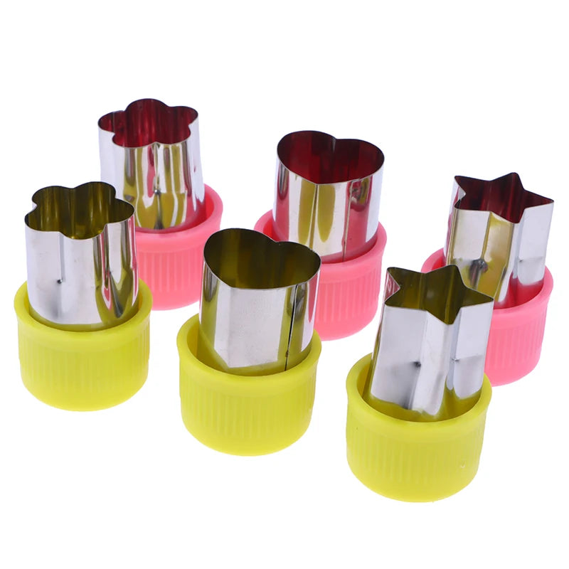 3PCS Star & Heart Shape Vegetable Cutter Set