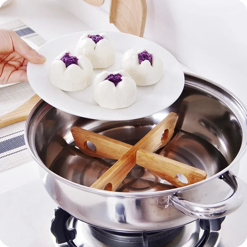 Detachable Wooden Heat-Resistant Pot Mat