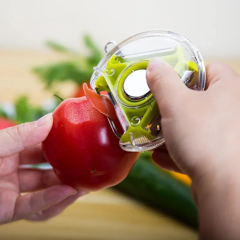 3-in-1 Multi-Functional Peeler & Shredder Knife