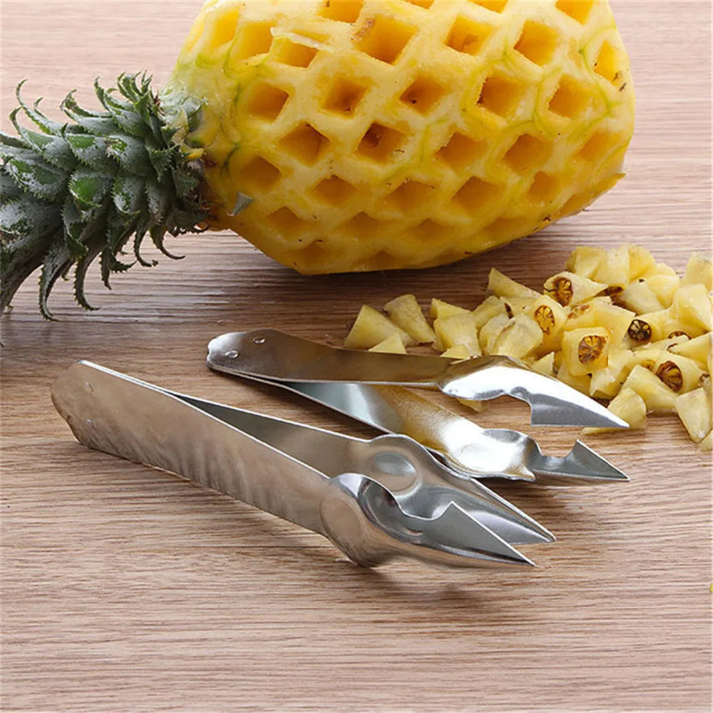 Stainless Steel Strawberry & Pineapple Huller & Slicer