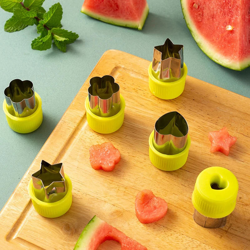 3PCS Star & Heart Shape Vegetable Cutter Set