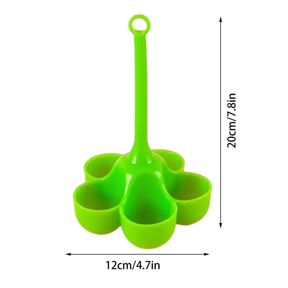 Silicone Egg Boiler & Steamer Tray (5 Grids)