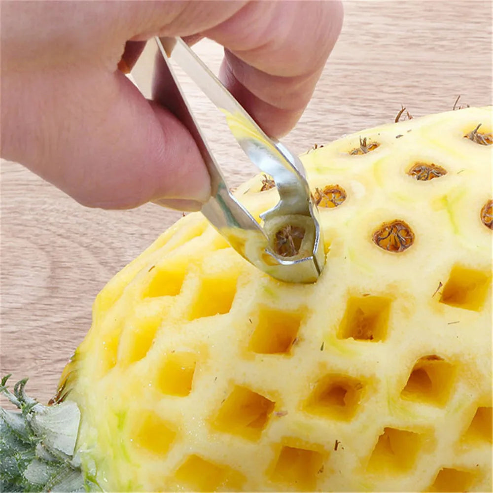 Stainless Steel Strawberry & Pineapple Huller & Slicer