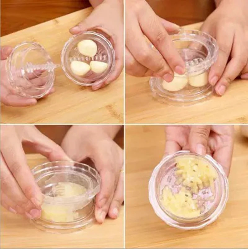 Multifunctional Manual Garlic Crusher & Press