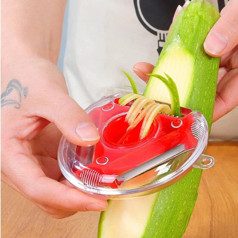 3-in-1 Multi-Functional Peeler & Shredder Knife