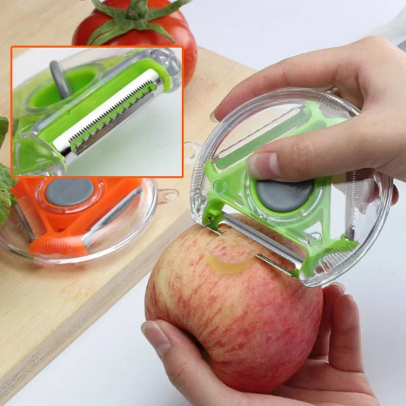 3-in-1 Multi-Functional Peeler & Shredder Knife