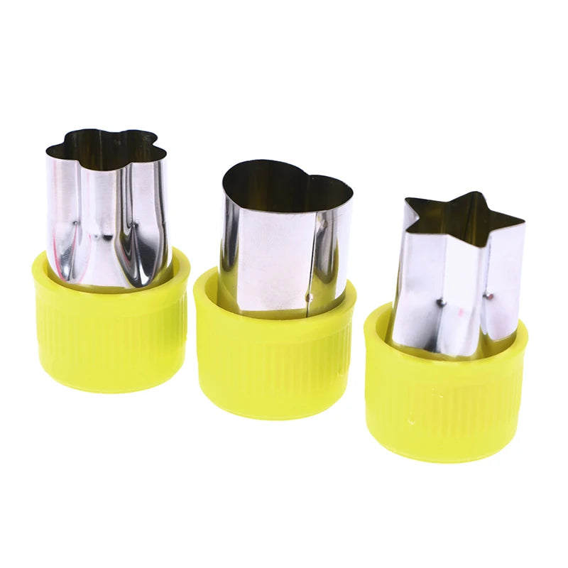 3PCS Star & Heart Shape Vegetable Cutter Set