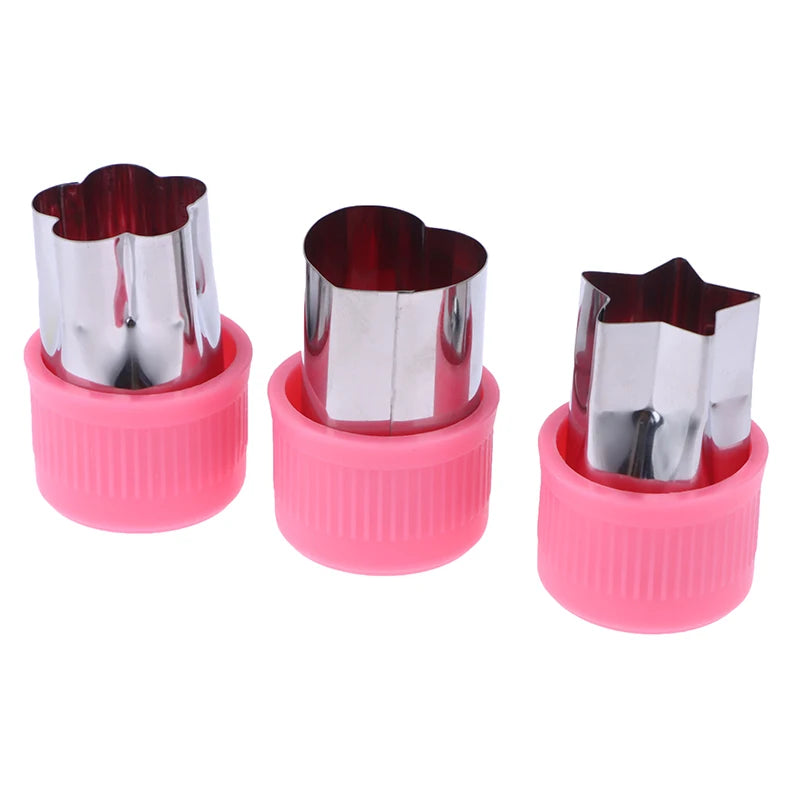 3PCS Star & Heart Shape Vegetable Cutter Set